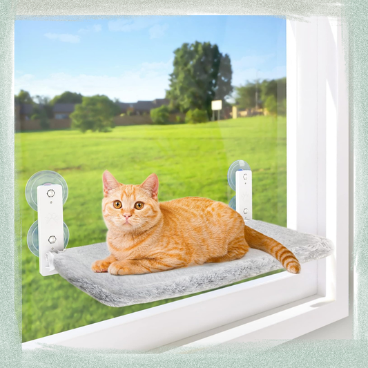Shiropaws™ Hamaca Ventana Deluxe – El Rincón Favorito de Tu Gato