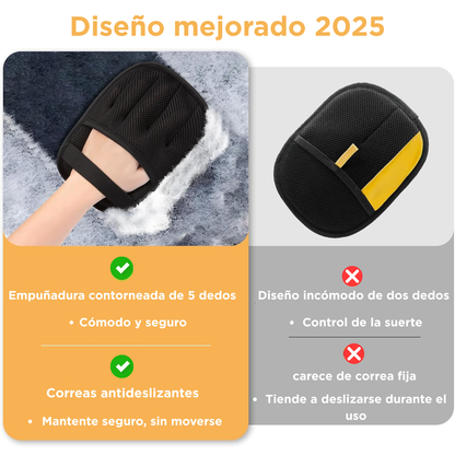 Shiropaws™ Guantes Quitapelo para Mascotas – Cepillado Suave y Sin Estrés