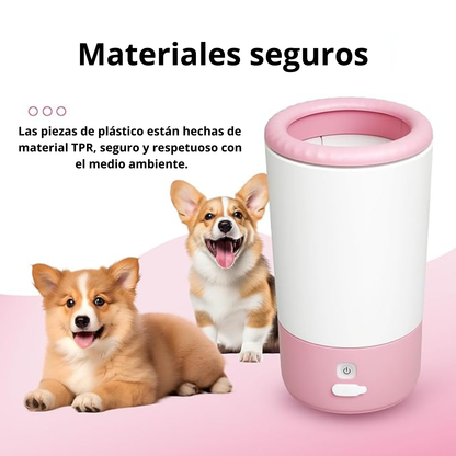 Shiropaws™ PawClean Pro – Limpiador Automático de Patas 360° para Mascotas