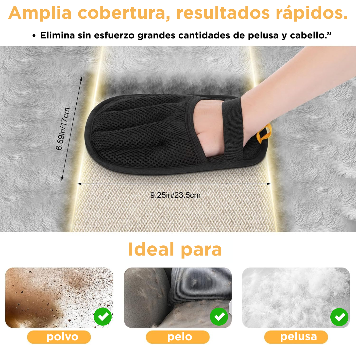 Shiropaws™ Guantes Quitapelo para Mascotas – Cepillado Suave y Sin Estrés