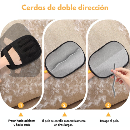 Shiropaws™ Guantes Quitapelo para Mascotas – Cepillado Suave y Sin Estrés