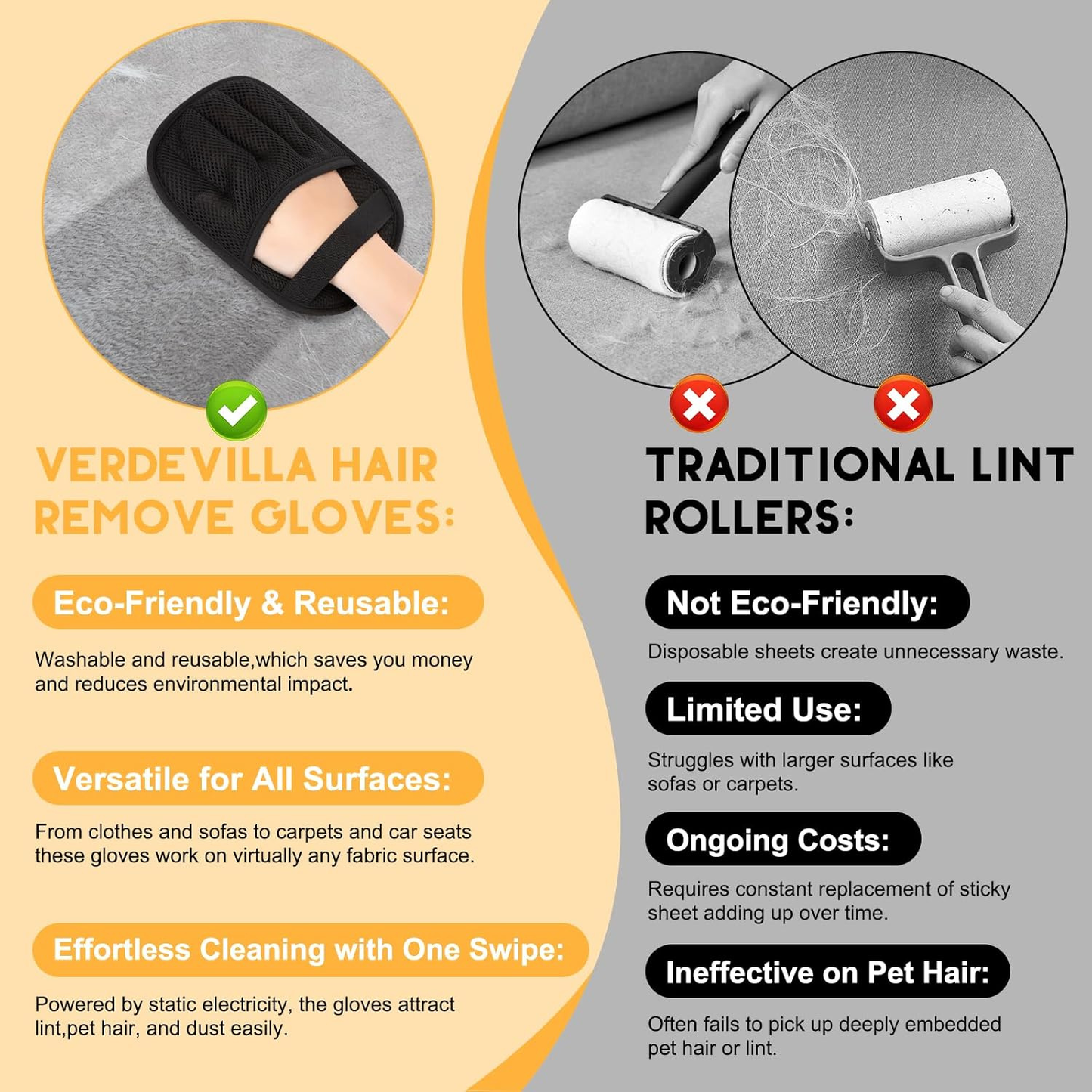 Shiropaws™ Guantes Quitapelo para Mascotas – Cepillado Suave y Sin Estrés