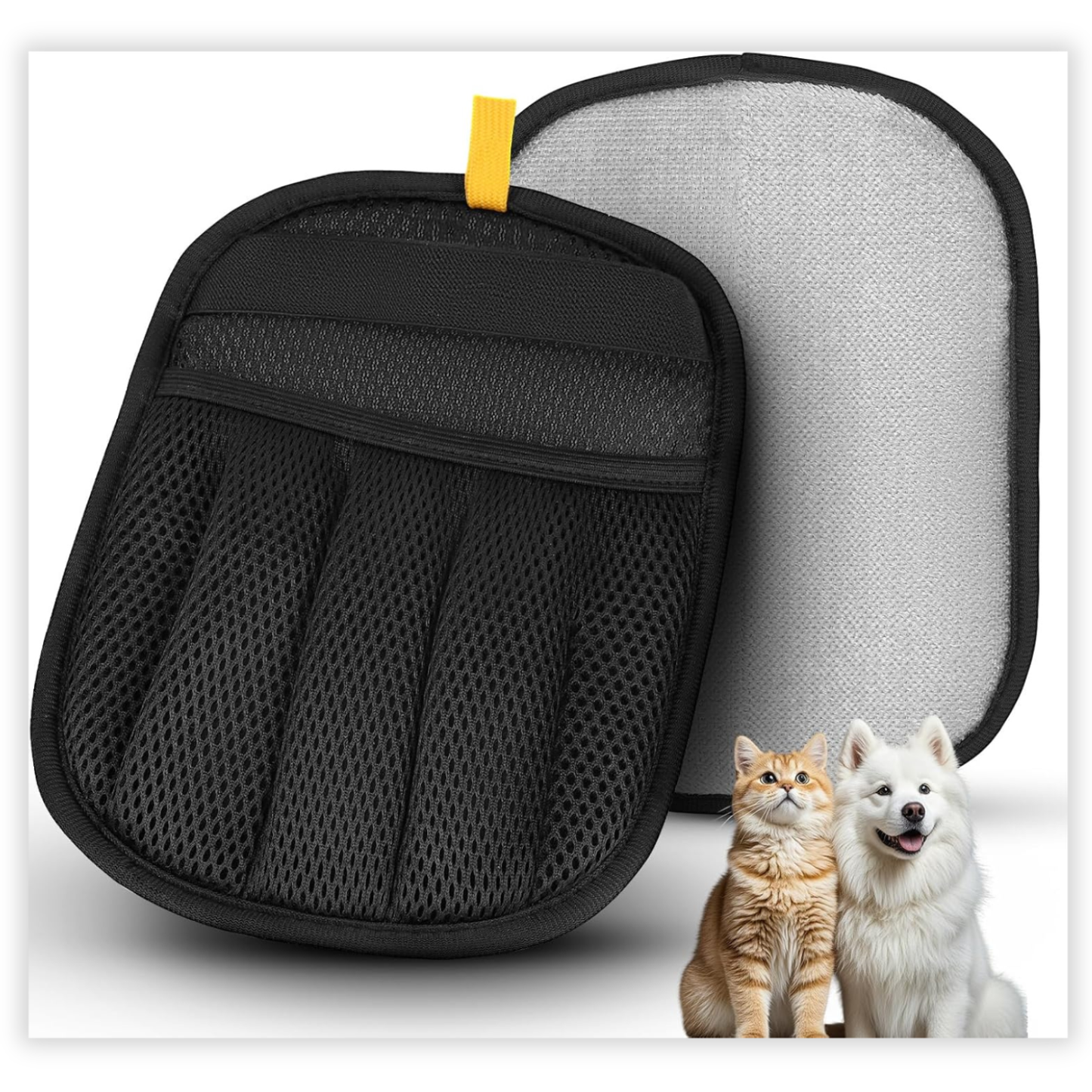 Shiropaws™ Guantes Quitapelo para Mascotas – Cepillado Suave y Sin Estrés