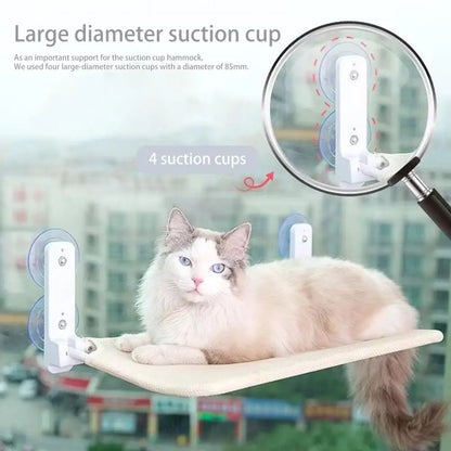 Shiropaws™ Hamaca Ventana Deluxe – El Rincón Favorito de Tu Gato