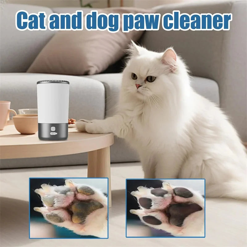 Shiropaws™ PawClean Pro – Limpiador Automático de Patas 360° para Mascotas