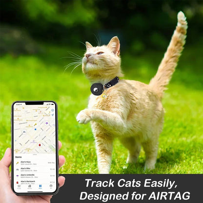 Shiropaws™ Collar AirTag Luna – Seguridad y Estilo para Tu Mascota