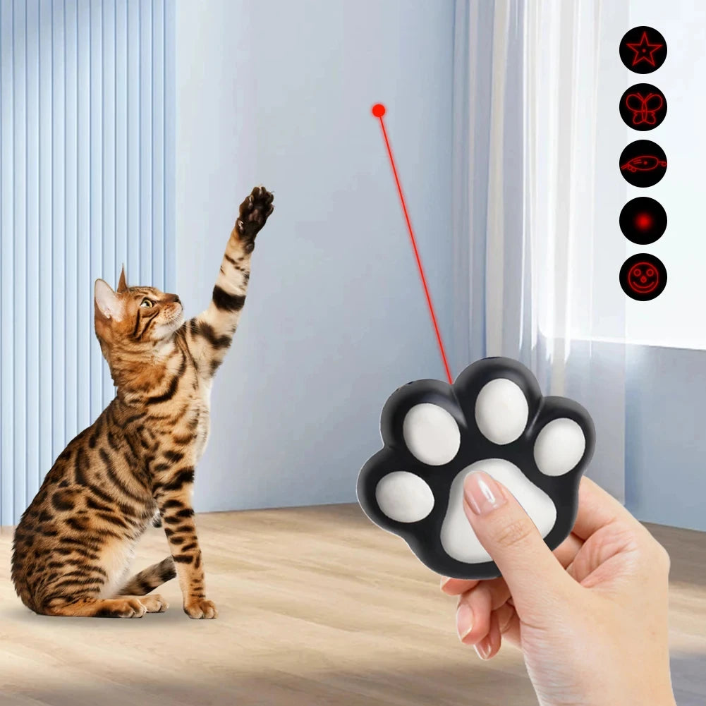 Shiropaws™ LazerPlay Pro – Diversión Interactiva para Gatos y Perros