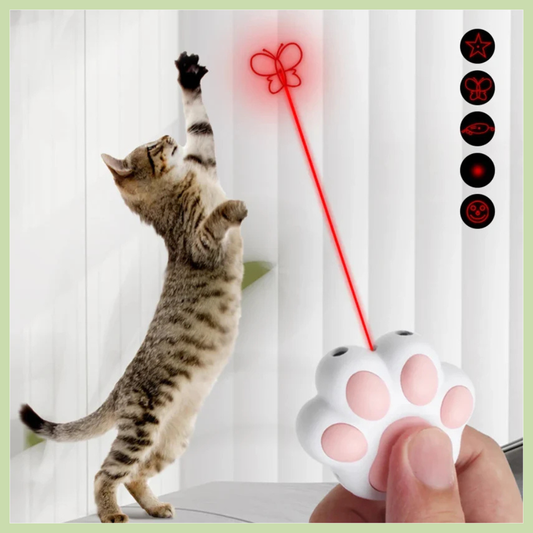 Shiropaws™ LazerPlay Pro – Diversión Interactiva para Gatos y Perros